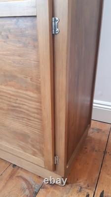 Cabinet de cuisine vintage en teck Solent, meuble haut avec tiroirs