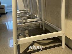 Chaise de bar de style maître 2X pour café, cuisine, restaurant, pub, tabouret de salle à manger S/hauteur 66cm