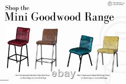 Chaise de salle à manger en simili cuir rouge style rétro chaise de cuisine