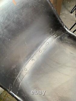 Chaises de cuisine vintage rétro mi-siècle MCM Made Bucket 4 industrielles