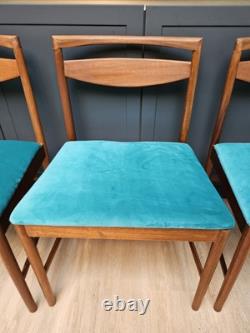 Chaises de salle à manger Teak Mcintosh par Tom Robertson ? Rétro mi-siècle MCM vintage