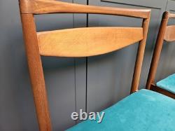 Chaises de salle à manger Teak Mcintosh par Tom Robertson ? Rétro mi-siècle MCM vintage