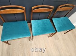 Chaises de salle à manger Teak Mcintosh par Tom Robertson ? Rétro mi-siècle MCM vintage