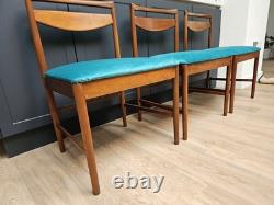 Chaises de salle à manger Teak Mcintosh par Tom Robertson ? Rétro mi-siècle MCM vintage