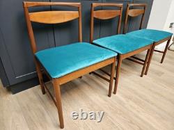 Chaises de salle à manger Teak Mcintosh par Tom Robertson ? Rétro mi-siècle MCM vintage