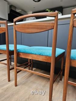 Chaises de salle à manger Teak Mcintosh par Tom Robertson ? Rétro mi-siècle MCM vintage