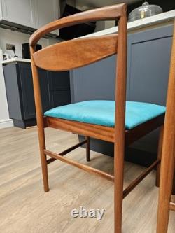 Chaises de salle à manger Teak Mcintosh par Tom Robertson ? Rétro mi-siècle MCM vintage