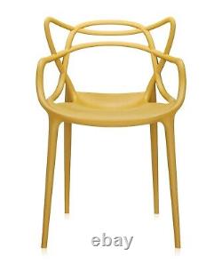 Chaises de salle à manger de restaurant de jardin patio bistro café style maître 4X