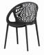 Chaises Empilables Modernes En Pp Pour Caf&eacute;, Bistro, Cuisine, Jardin, Patio Et Repas En Ext&eacute;rieur
