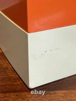 Conteneur empilable en plastique Nally Ware rétro vintage des années 1960 pour gâteaux, biscuits et scones