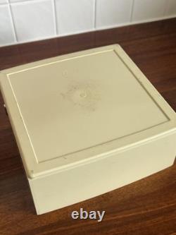 Conteneur empilable en plastique Nally Ware rétro vintage des années 1960 pour gâteaux, biscuits et scones