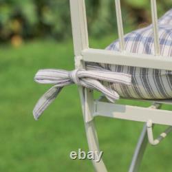 Coussins de chaise de cuisine d'intérieur imperméables, housses en tissu pour mobilier de patio