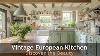 Créer Votre Cuisine Intemporelle : Inspiration De Design De Cuisine Vintage Européenne