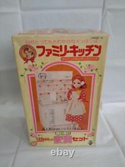 Cuisine de la famille Licca-Chan de Takara Tomy - Ensemble de jouets vintage rétro de 6 pièces - Vintage JPN