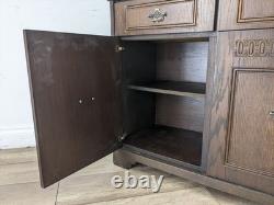 DRESSER Nouveau modèle petit buffet style chêne vintage hollandais avec 2 tiroirs livraison gratuite