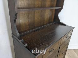 DRESSER Nouveau modèle petit buffet style chêne vintage hollandais avec 2 tiroirs livraison gratuite