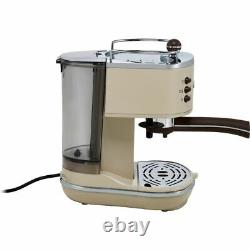 De'longhi Ecov311. Bg Icona Vintage Espresso Machine À Café 15 Bar Crème Nouveau
