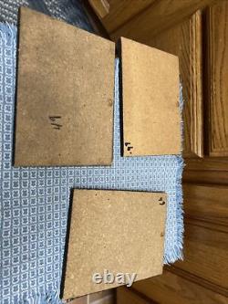 Décoration murale vintage panneau en bois décor maison Cuisine Étude Matrimoine 6x8