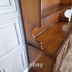 Dressoir gallois en chêne de style ancien en bois vintage de ferme de campagne