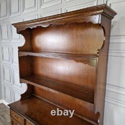 Dressoir gallois en chêne de style ancien en bois vintage de ferme de campagne