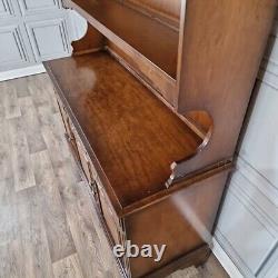 Dressoir gallois en chêne de style ancien en bois vintage de ferme de campagne