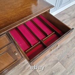 Dressoir gallois en chêne de style ancien en bois vintage de ferme de campagne