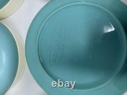 ENORMES Bols et Tasses en Plastique Turquoise Vacron Bopp Decker Vintage - Cuisine Rétro