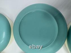 ENORMES Bols et Tasses en Plastique Turquoise Vacron Bopp Decker Vintage - Cuisine Rétro