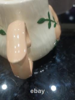 Ensemble de 13 pièces de théière Carousel en champignon crème géant d'Arnel
