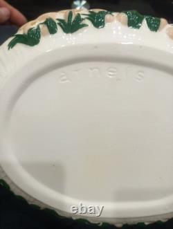 Ensemble de 13 pièces de théière Carousel en champignon crème géant d'Arnel