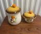 Ensemble De 2 Bo&icirc;tes &agrave; Biscuits Sears Merry Mushroom Vintage Des Ann&eacute;es 70 - D&eacute;coration De Cuisine R&eacute;tro