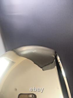 Ensemble de 3 lampes de plafond en aluminium à pointes des années 80, style spatial rétro vintage pour cuisine des années 60.