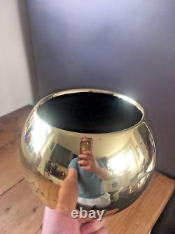 Ensemble de 3 lampes de plafond en aluminium à pointes des années 80, style spatial rétro vintage pour cuisine des années 60.