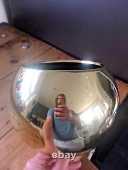 Ensemble de 3 lampes de plafond en aluminium à pointes des années 80, style spatial rétro vintage pour cuisine des années 60.