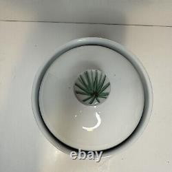 Ensemble de 4 bocaux en céramique Vintage Florida Marketplace Palm Island