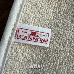 Ensemble de 4 maniques champignon vintage Cannon fabriquées aux États-Unis décoration de cuisine rétro