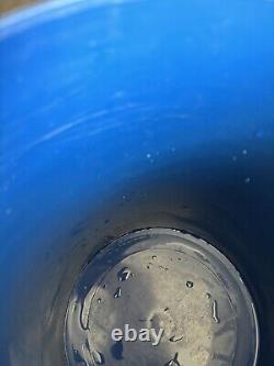 Ensemble de 5 bocaux empilables Tupperware Servalier vintage bleu