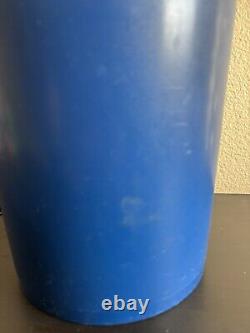 Ensemble de 5 bocaux empilables Tupperware Servalier vintage bleu