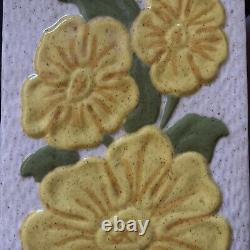 Ensemble de bocaux en céramique floraux vintage MCM signé Granny Cottagecore rétro