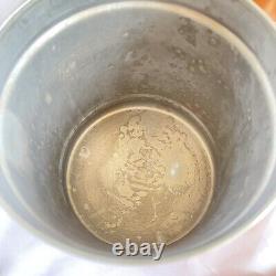 Ensemble de bocaux vintage ATAPCO en cuivre/teck fait main à Hong Kong années 1970 cuisine