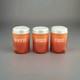 Ensemble De Bocaux Vintage En émail Pour Café, Sucre, Thé - Jars En émail Néerlandais Orange Flammé