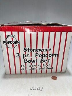 Ensemble de bols en céramique WCL Fresh Popcorn 3 pièces