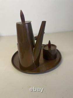 Ensemble de café en cuivre rétro vintage des années 1960 par ARGV Portugal