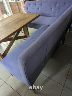 Ensemble de coin salle à manger de cuisine Barker & Stonehouse avec canapé, banc et table en bois dur