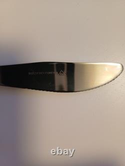 Ensemble de couverts en acier inoxydable rétro vintage des années 60, 24 pièces, dans son étui d'origine