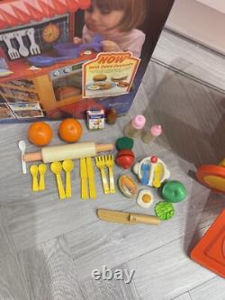 Ensemble de cuisine à la carte Bluebird vintage rétro des années 80 - jouet de nostalgie, accessoire cadeau