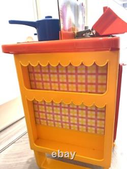 Ensemble de cuisine à la carte Bluebird vintage rétro des années 80 - jouet de nostalgie, accessoire cadeau