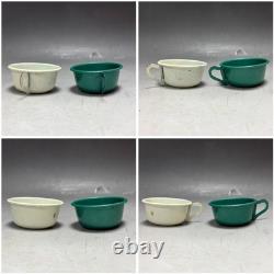 Ensemble de cuisine en métal vintage Yoshimaru, jouet rétro, collectible, rouillé, 21 pièces