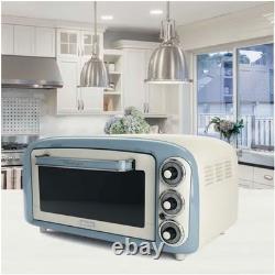 Ensemble de cuisine rétro bleu Ariete : bouilloire vintage, grille-pain et mini four Royaume-Uni