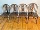 Ensemble De Salle à Manger Mcm Ercol Fleur De Lys / Mobilier / Vintage / Rétro / Chaises / Table / Cuisine